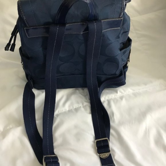 Blue Coach Backpack for Sale!